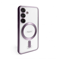 Чохол із функцією MagSafe для Samsung Galaxy S24/S921 (2024), S25/S931 (2025) violet (02) матовий TPS-2710000297918 2710000297918