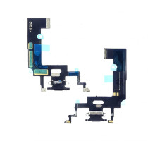 Шлейф для Apple iPhone Xr з роз'ємом живлення та мікрофоном black Original Quality TPS-2710000298908 2710000298908
