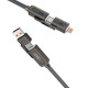 Кабель USB XO NB275 4в1 трансформер grey