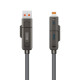 Кабель USB XO NB275 4в1 трансформер grey