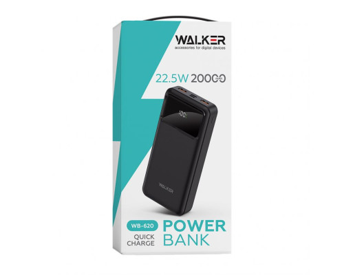 Power Bank WALKER WB-620 20000mAh black