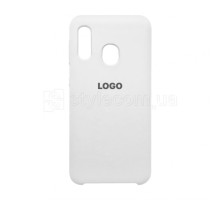 Чохол Original Silicone для Samsung Galaxy A20e/A202 (2019) white (09) TPS-2710000217022