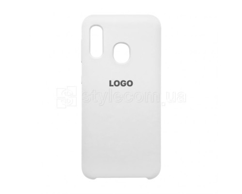 Чохол Original Silicone для Samsung Galaxy A20e/A202 (2019) white (09) TPS-2710000217022