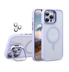 Чохол з функцією MagSafe для Apple iPhone 11 Pro Max з підставкою та захистом для камер lilac (8) TPS-2710000300182 2710000300182