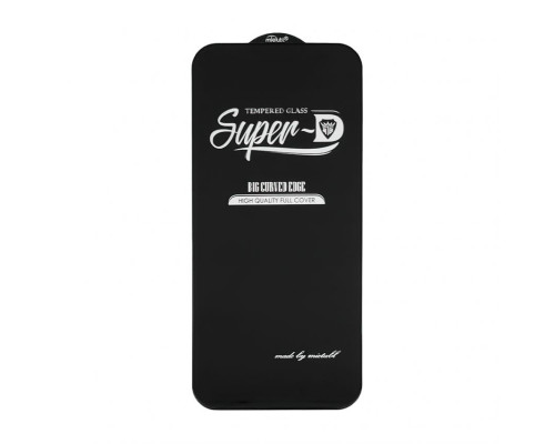 Захисне скло SuperD для Apple iPhone 16 black (тех.пак.)