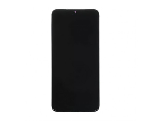 Дисплей (LCD) для Xiaomi Poco M3, Redmi 9T з тачскріном та рамкою black High Quality