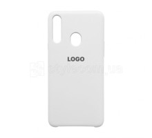 Чохол Original Silicone для Samsung Galaxy A20s/A207 (2019) white (09) TPS-2710000217091