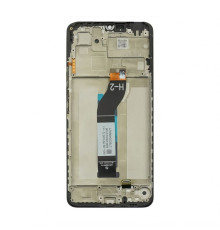 Дисплей (LCD) для Xiaomi Redmi 13C 4G,5G, Redmi 13R, Poco C65 з тачскріном та рамкою black (IPS) Original Quality TPS-2710000302575 2710000302575