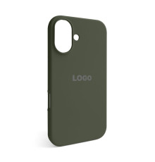 Чохол Full Silicone Case для Apple iPhone 16 olive (35)