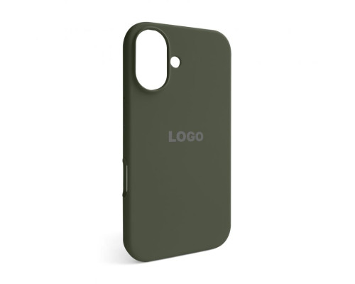 Чохол Full Silicone Case для Apple iPhone 16 olive (35)