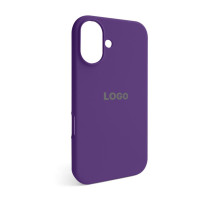 Чохол Full Silicone Case для Apple iPhone 16 purple (34)