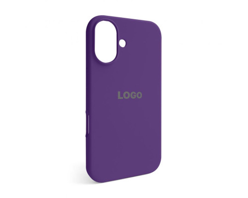 Чохол Full Silicone Case для Apple iPhone 16 purple (34)