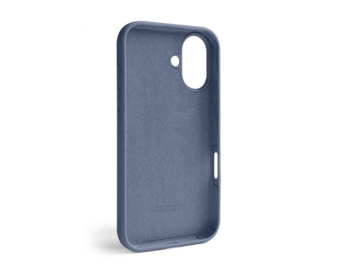 Чохол Full Silicone Case для Apple iPhone 16 lavender grey (28)