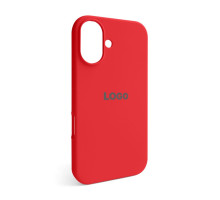 Чохол Full Silicone Case для Apple iPhone 16 red (14)