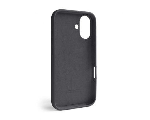 Чохол Full Silicone Case для Apple iPhone 16 dark grey (15)