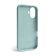 Чохол Full Silicone Case для Apple iPhone 16 turquoise (17)