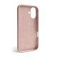 Чохол Full Silicone Case для Apple iPhone 16 nude (19)