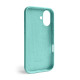 Чохол Full Silicone Case для Apple iPhone 16 ice blue (21)