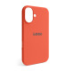 Чохол Full Silicone Case для Apple iPhone 16 apricot (02)