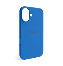 Чохол Full Silicone Case для Apple iPhone 16 royal blue (03)