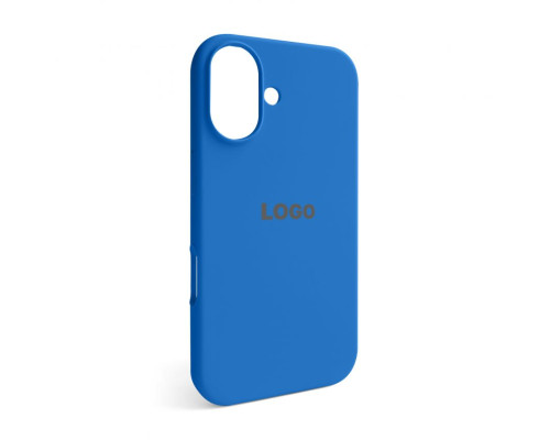 Чохол Full Silicone Case для Apple iPhone 16 royal blue (03)