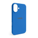 Чохол Full Silicone Case для Apple iPhone 16 royal blue (03)