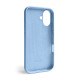 Чохол Full Silicone Case для Apple iPhone 16 light blue (05)