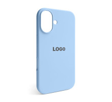 Чохол Full Silicone Case для Apple iPhone 16 light blue (05)