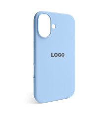 Чохол Full Silicone Case для Apple iPhone 16 light blue (05)