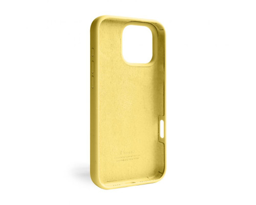 Чохол Full Silicone Case для Apple iPhone 16 Pro Max yellow (04)