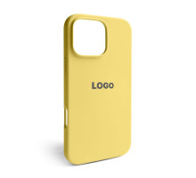 Чохол Full Silicone Case для Apple iPhone 16 Pro Max yellow (04)