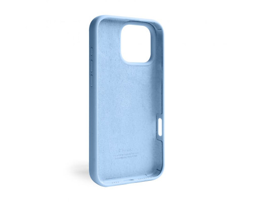 Чохол Full Silicone Case для Apple iPhone 16 Pro Max light blue (05)