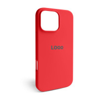 Чохол Full Silicone Case для Apple iPhone 16 Pro Max red (14)