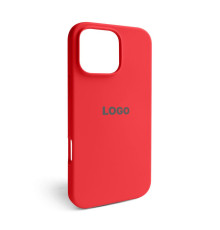 Чохол Full Silicone Case для Apple iPhone 16 Pro Max red (14)