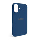 Чохол Full Silicone Case для Apple iPhone 16 cobalt (36)