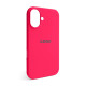 Чохол Full Silicone Case для Apple iPhone 16 shiny pink (38)