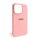 Чохол Full Silicone Case для Apple iPhone 16 Pro pink (12)