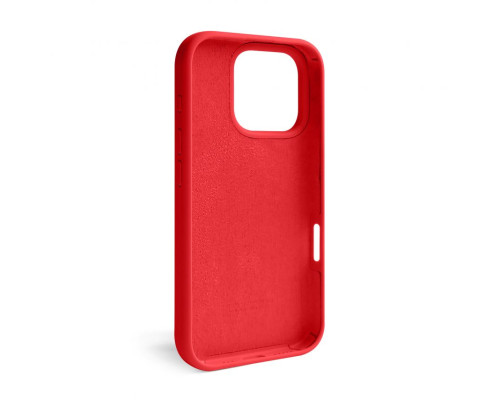 Чохол Full Silicone Case для Apple iPhone 16 Pro red (14)