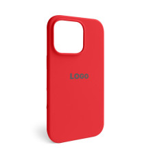 Чохол Full Silicone Case для Apple iPhone 16 Pro red (14)