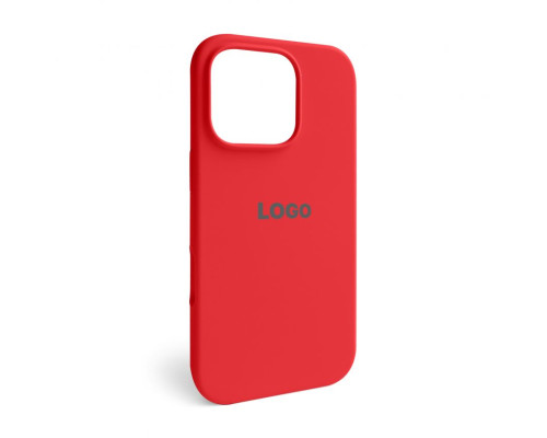 Чохол Full Silicone Case для Apple iPhone 16 Pro red (14)