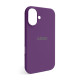 Чохол Full Silicone Case для Apple iPhone 16 grape (43)