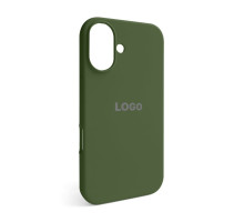 Чохол Full Silicone Case для Apple iPhone 16 army green (45)