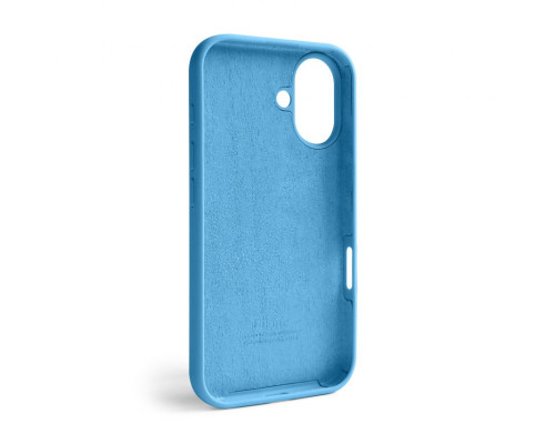 Чохол Full Silicone Case для Apple iPhone 16 cornflower (53)