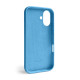 Чохол Full Silicone Case для Apple iPhone 16 cornflower (53)