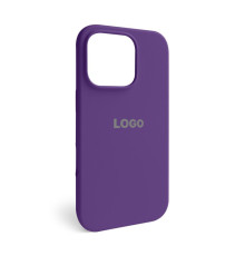 Чохол Full Silicone Case для Apple iPhone 16 Pro purple (34)