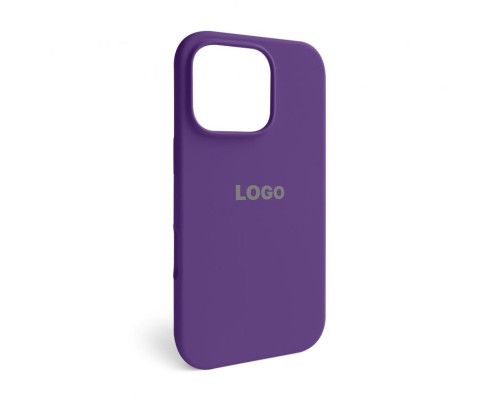 Чохол Full Silicone Case для Apple iPhone 16 Pro purple (34)