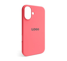 Чохол Full Silicone Case для Apple iPhone 16 watermelon pink (52)