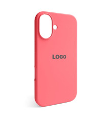 Чохол Full Silicone Case для Apple iPhone 16 watermelon pink (52)