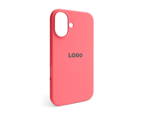 Чохол Full Silicone Case для Apple iPhone 16 watermelon pink (52)