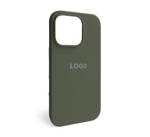 Чохол Full Silicone Case для Apple iPhone 16 Pro olive (35)